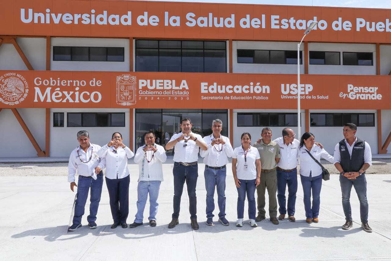 Educación y salud para todas y todos con USEP Tepexi: Armenta Mier