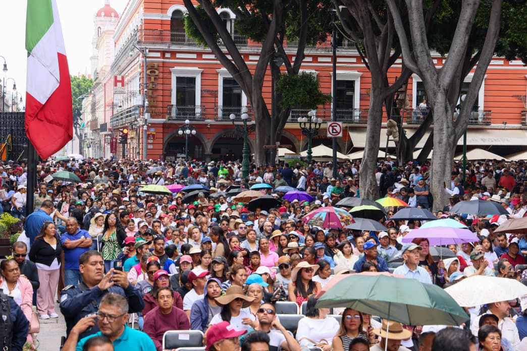 Con unidad, Puebla muestra solidaridad en la defensa de la soberanía nacional