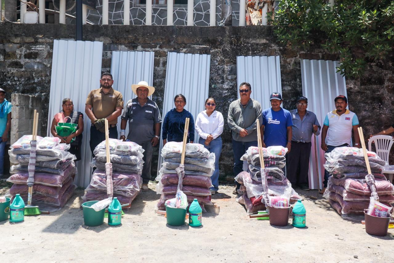Tras contingencia, se recuperan hogares afectados en Pantepec con apoyos del Gobierno Estatal