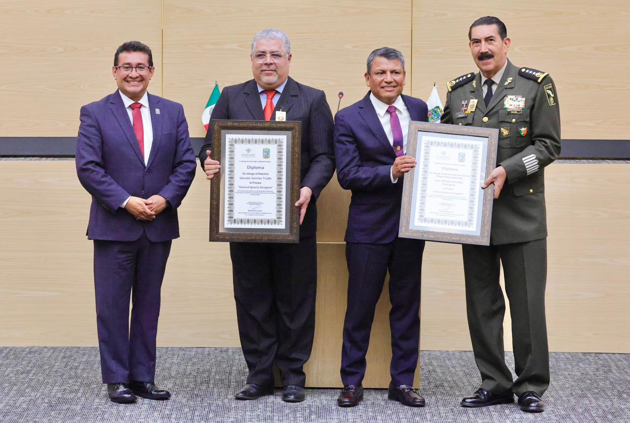 Presea General Ignacio Zaragoza exalta el servicio, la lealtad y el Amor Por Puebla 