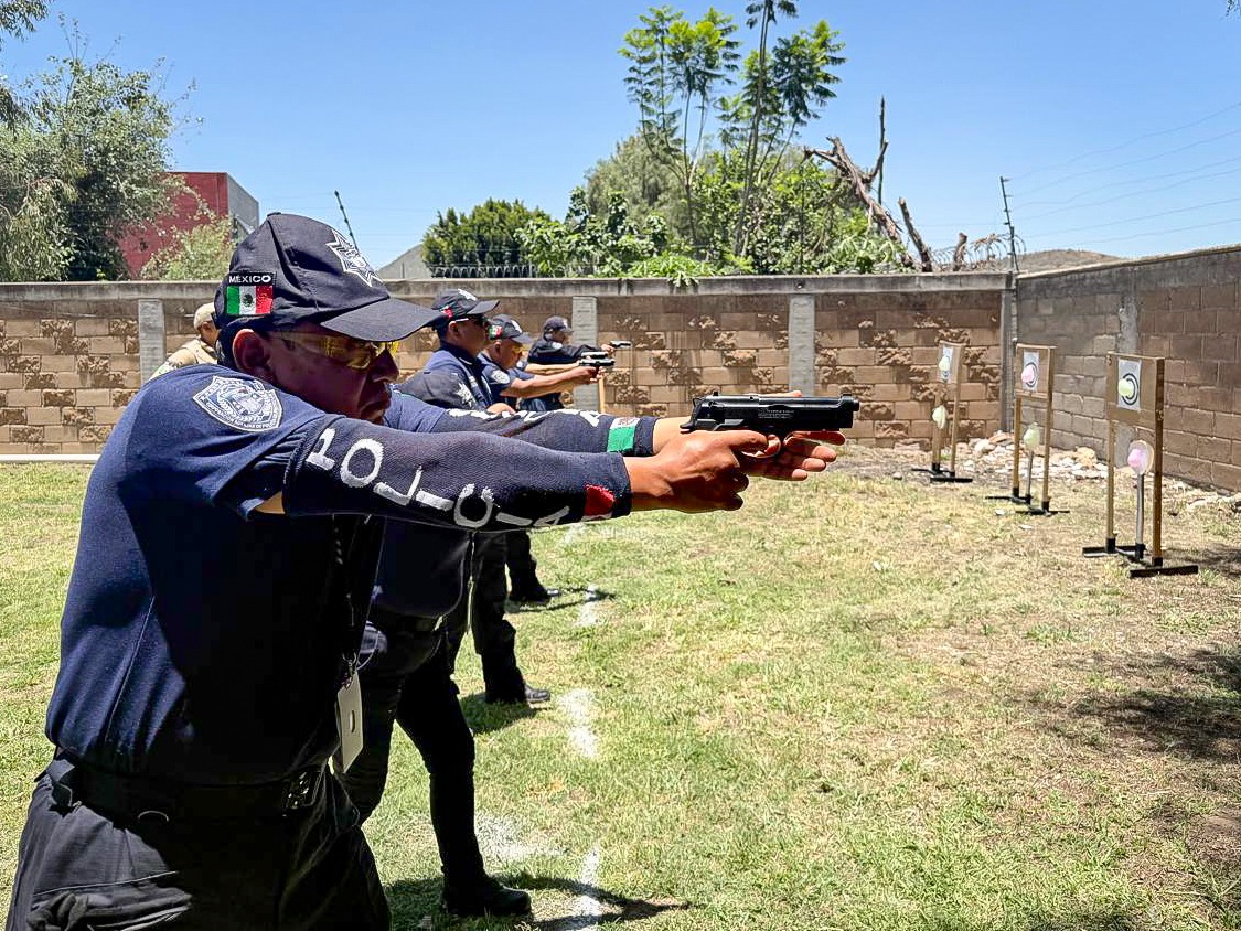 Policía Auxiliar impulsa formación táctica y atención ciudadana a personal operativo foráneo