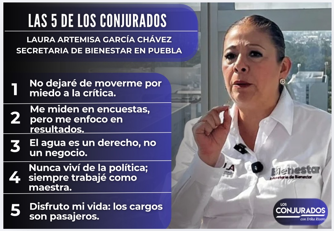 Las 5 de Los Conjurados | Laura Artemisa García