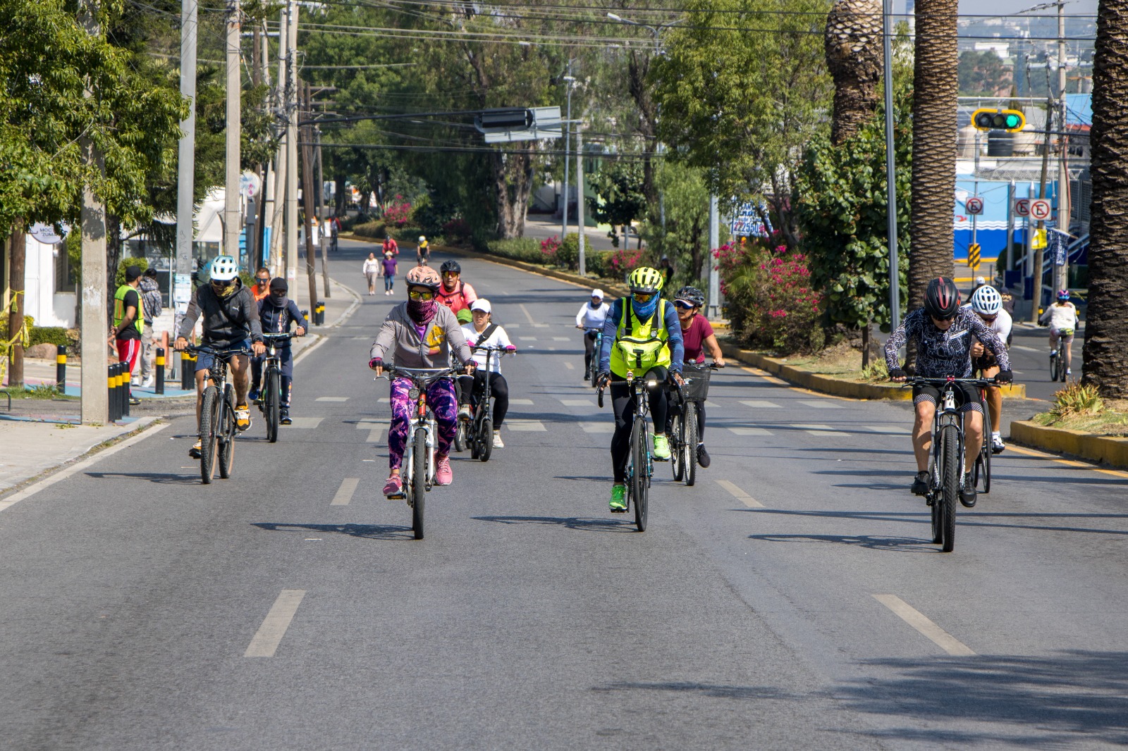 Fortalece gobierno estatal movilidad activa con Vía Recreativa semanal
