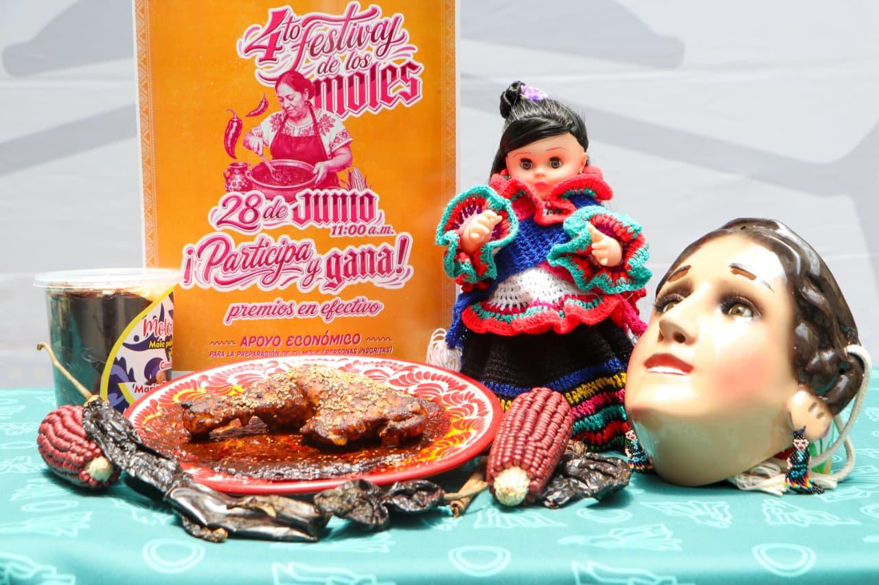 Habrá Festival Intercultural de Moles en Feria de San Pablo Xochimehuacan