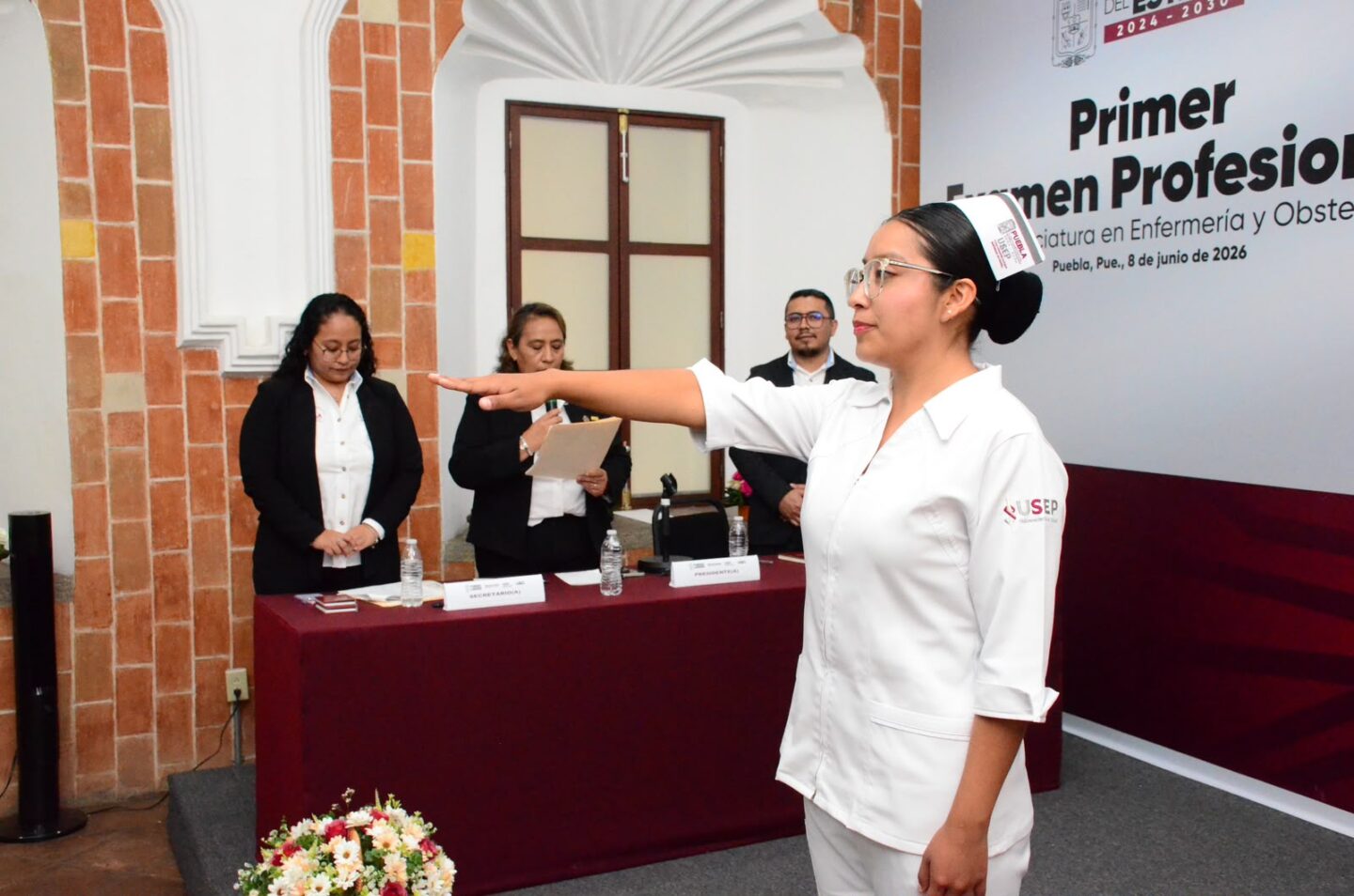 USEP concreta primer examen profesional en Enfermería y Obstetricia