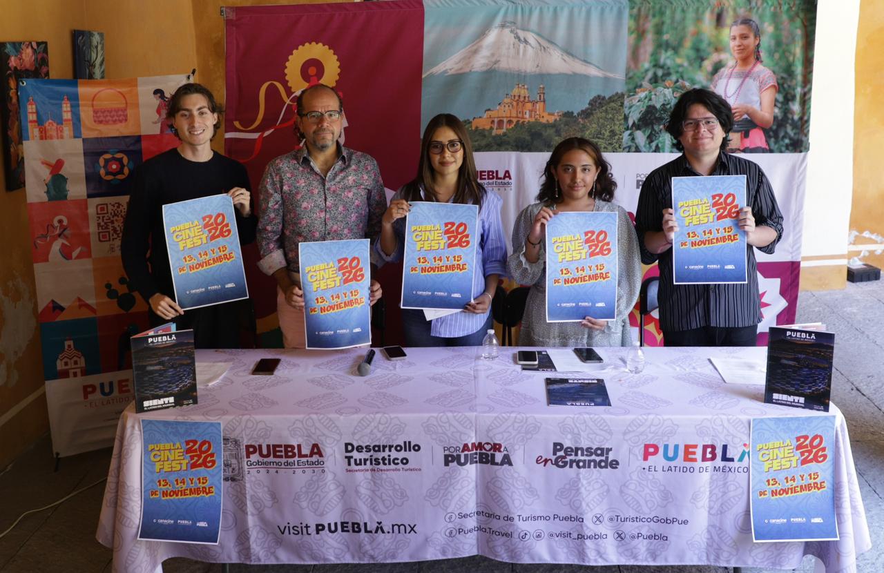 Con “Puebla Cine Fest”, Turismo impulsa industria de cortometrajes entre jóvenes poblanos