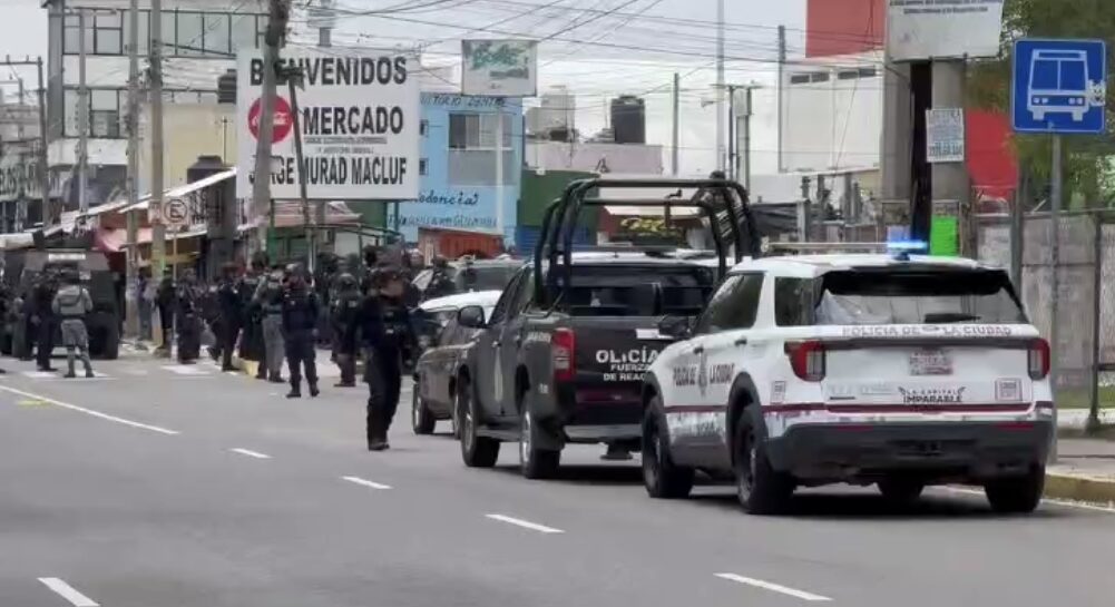 Ataque armado en la zona del Mercado Morelos moviliza a corporaciones de seguridad