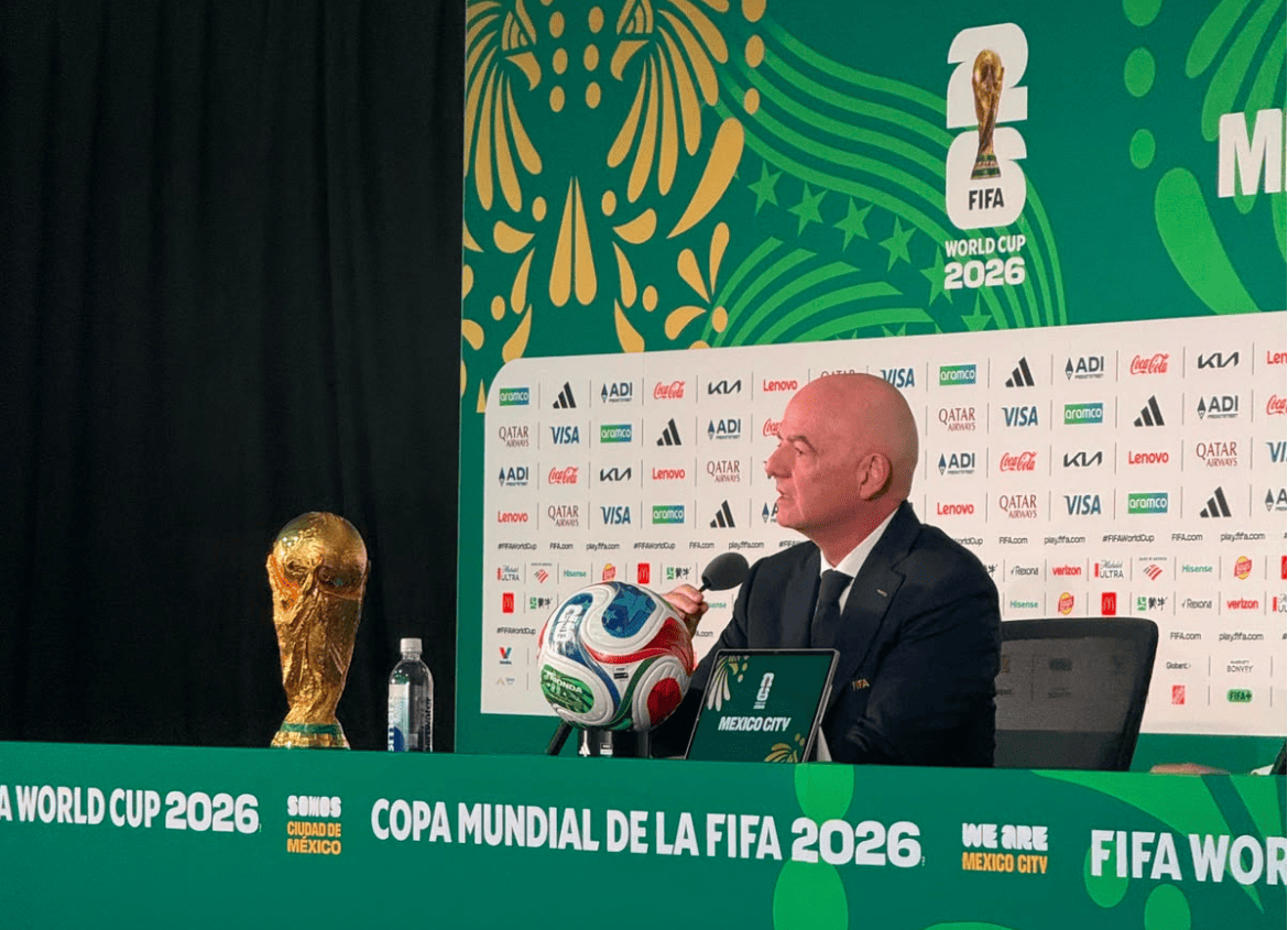 Infantino reconoce a México y asegura que el Mundial 2026 será una fiesta histórica
