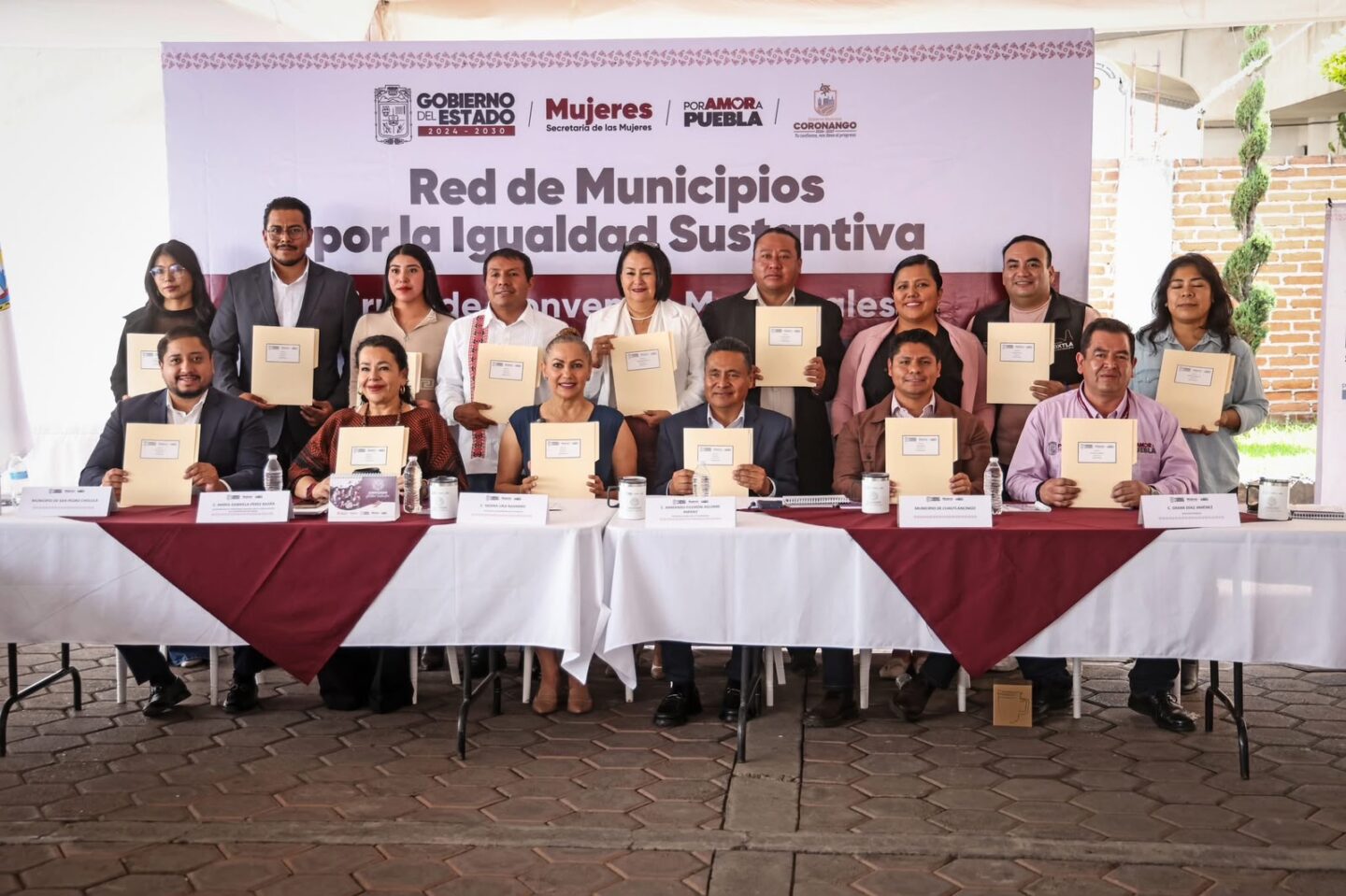 Cuautlancingo firma convenio con la Secretaría de las Mujeres