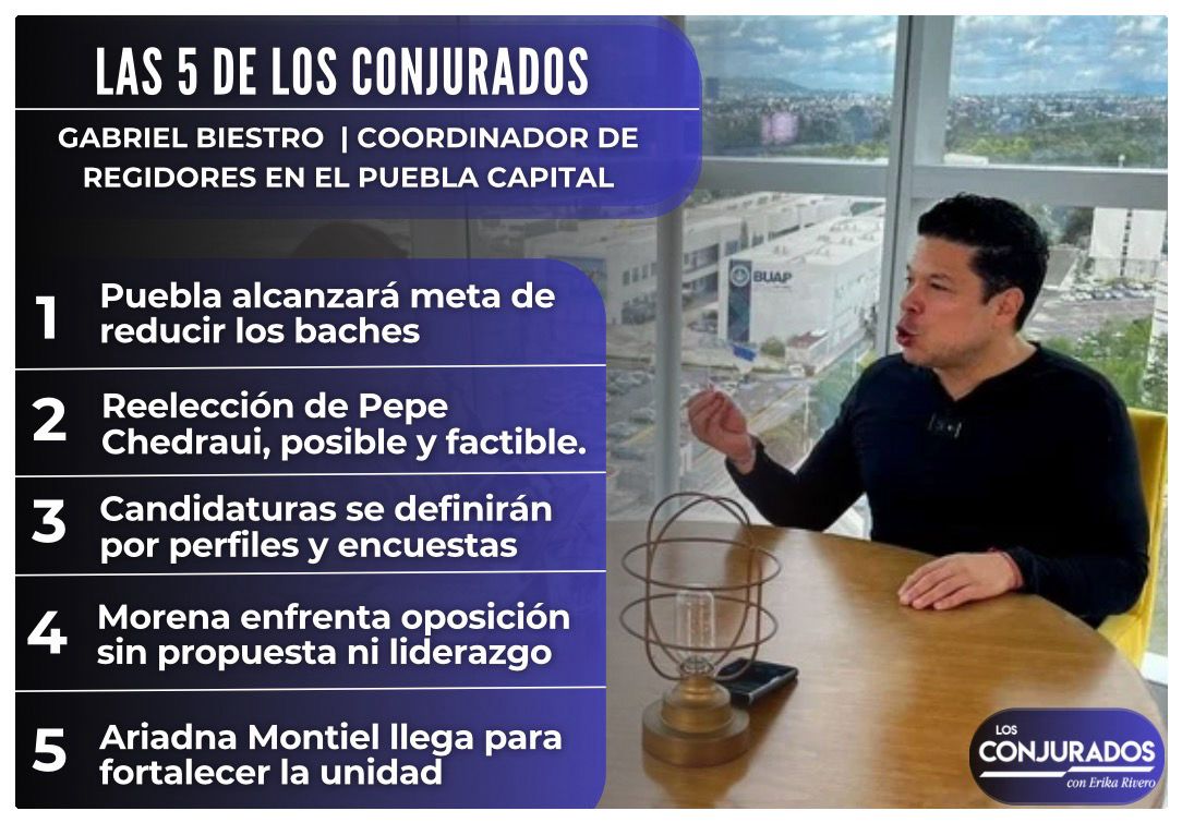 Las 5 de Los Conjurados con Gabriel Biestro