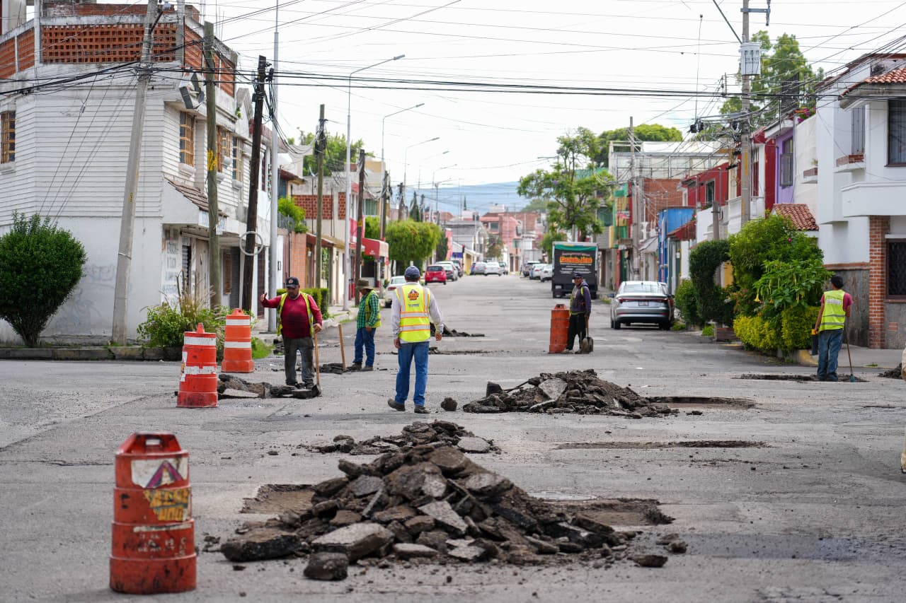 Supervisa Pepe Chedraui trabajos del programa “BacheAndo” Puebla en Villa Posadas
