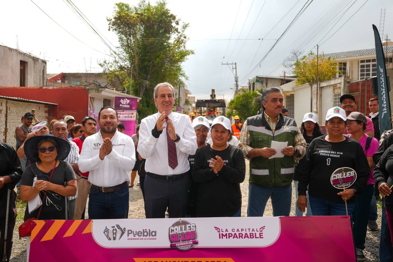Arranca Pepe Chedraui obras de pavimentación en la colonia Ampliación Constitución Mexicana