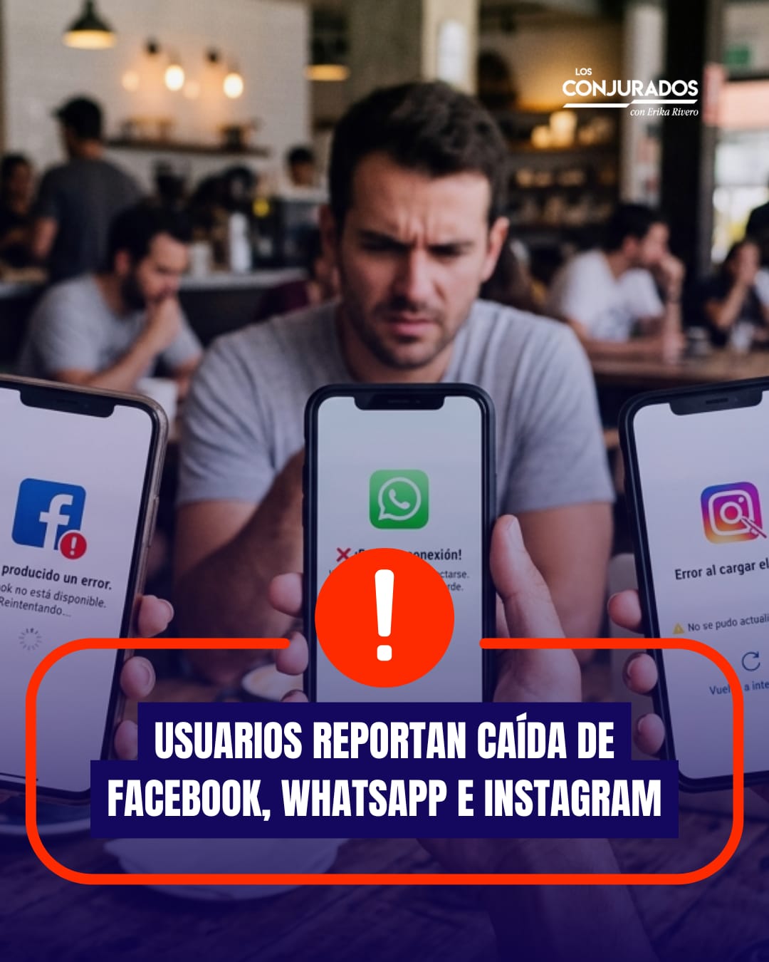 Falla mundial de Meta deja sin servicio a usuarios de WhatsApp, Instagram y Facebook