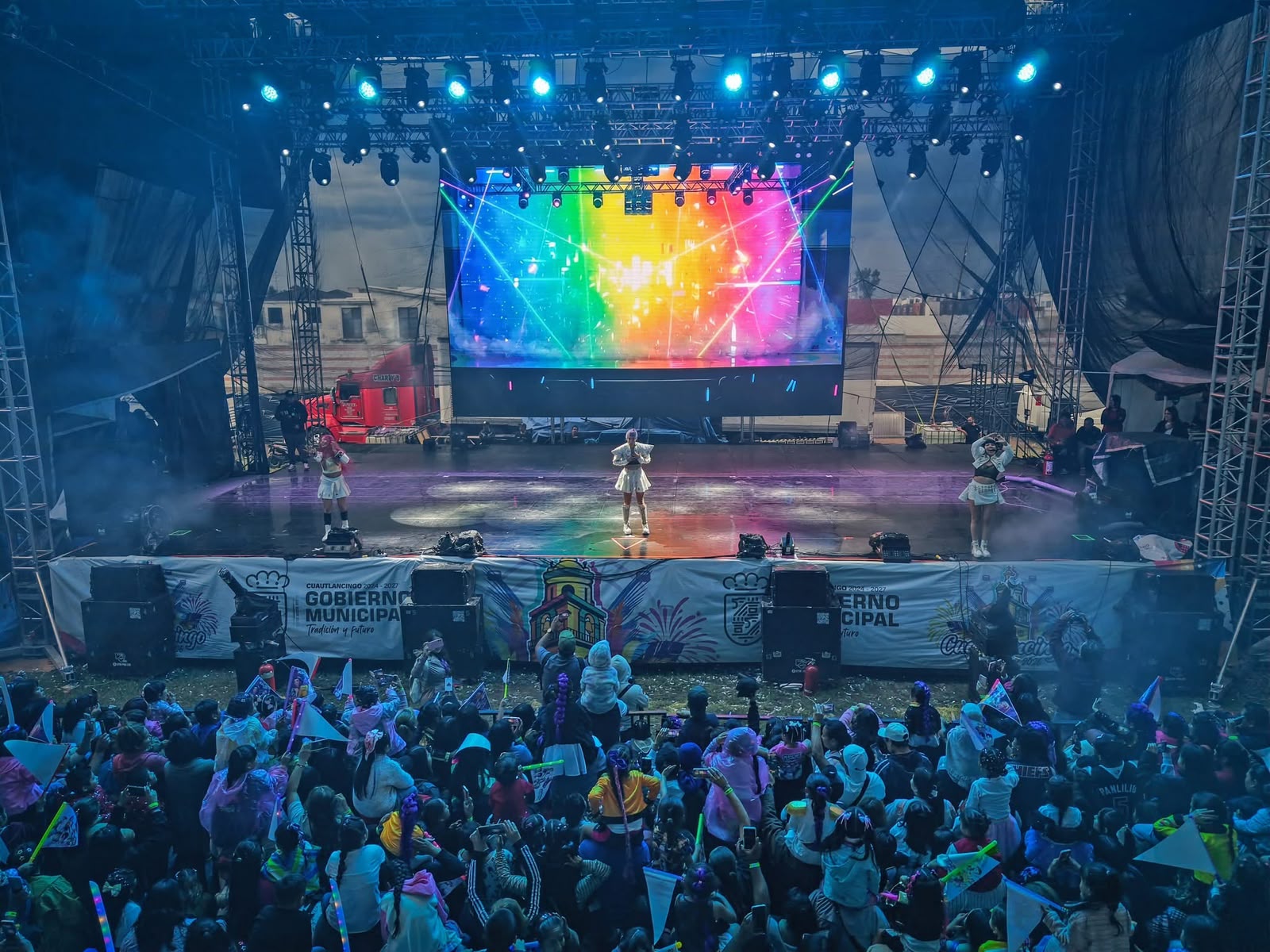 Las Guardianas K-Pop deslumbran con talento y energía en la Feria Cuautlancingo 2026