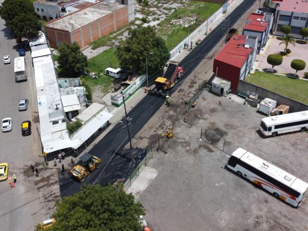 Inicia Gobierno Estatal pavimentación de seis vialidades más en la capital poblana