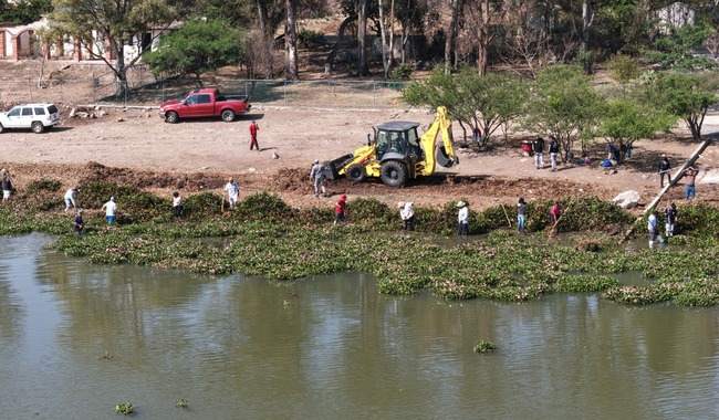 El Gobierno de México refuerza acciones de saneamiento de la presa Ignacio Allende en beneficio de la población de Guanajuato