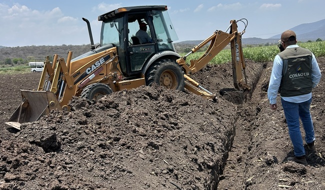 Impulsan parcela demostrativa de riego por goteo subterráneo en Morelos, como acto de justicia social para el sector agrícola