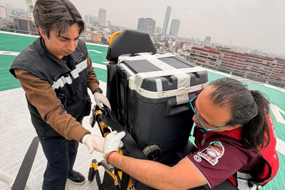 Trabajo conjunto y solidaridad de familia poblana permiten procuración de órgano a CDMX 