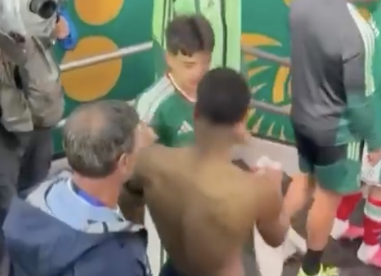 El abrazo que trascendió el resultado: Bellingham reconoce a Gilberto Mora tras el México vs Inglaterra
