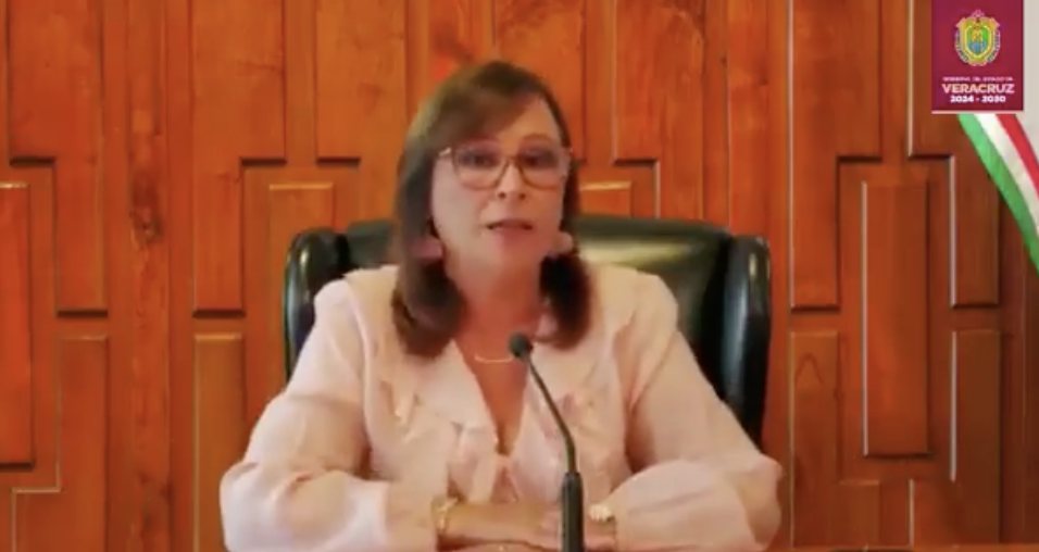 Nombrará Rocío Nahle un salón del Palacio de Gobierno con su nombre y provoca críticas