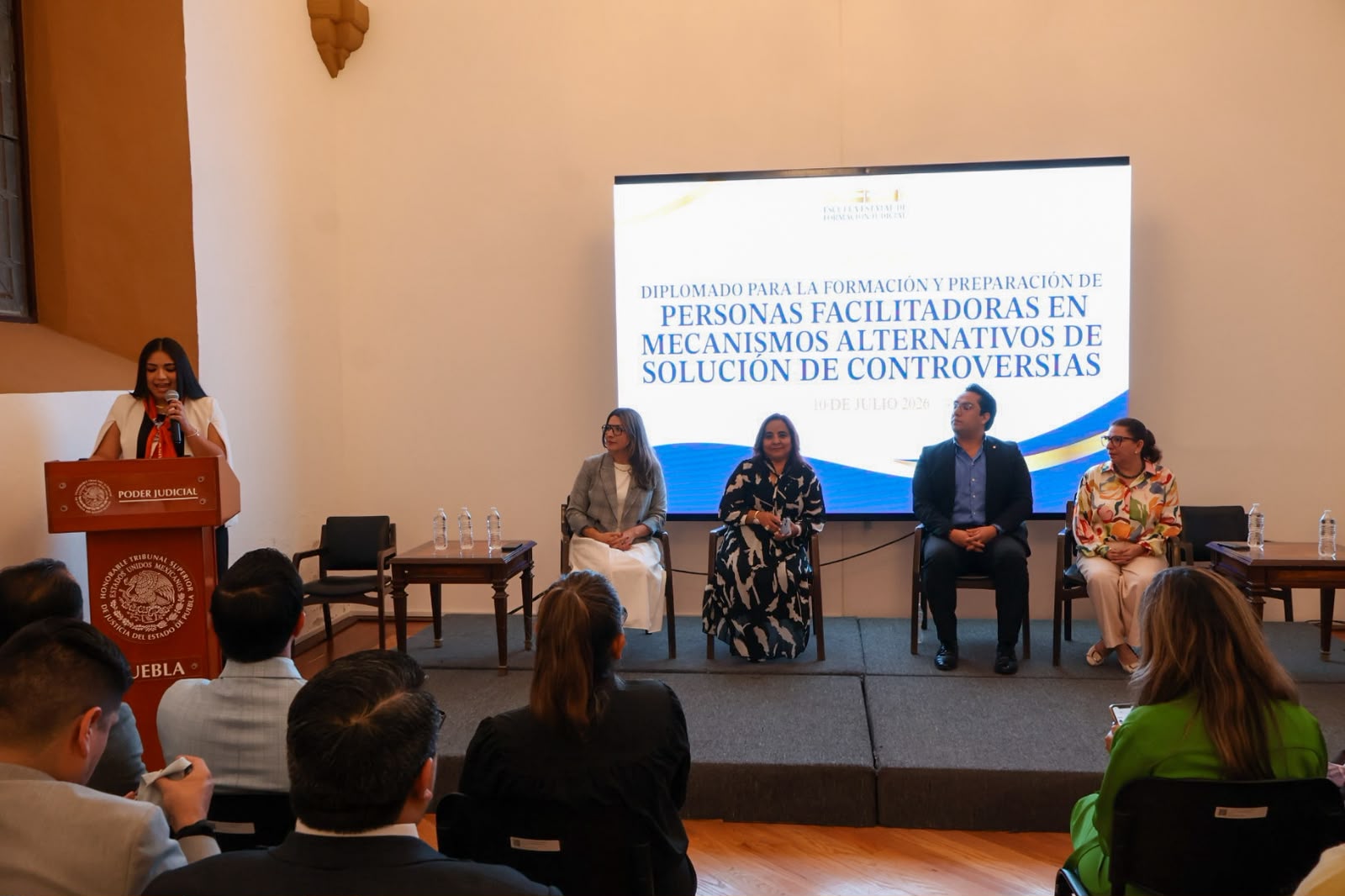 PODER JUDICIAL DE PUEBLA FORTALECE LA FORMACIÓN DE ESPECIALISTAS PARA OFRECER MÁS OPCIONES DE SOLUCIÓN DE CONFLICTOS