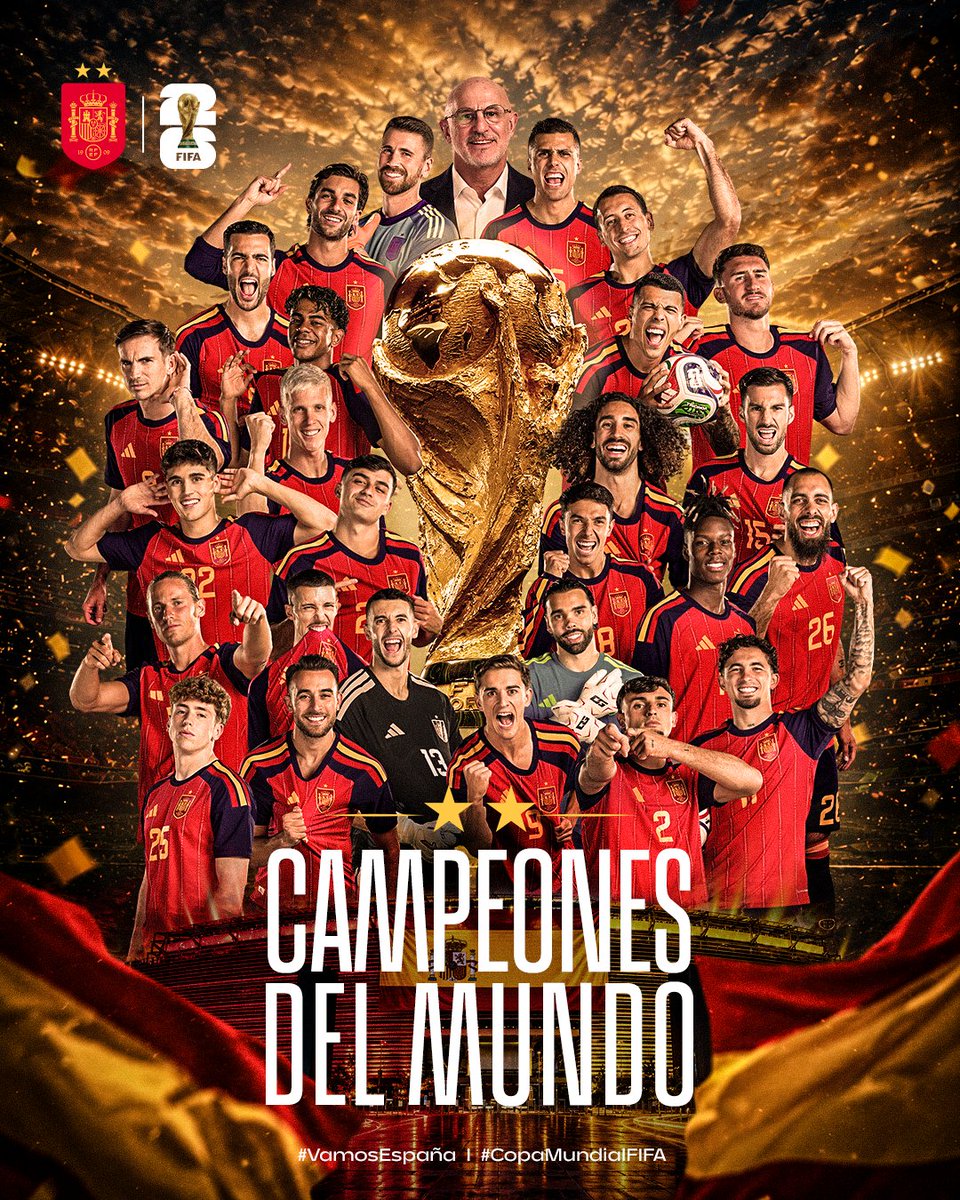La Roja vuelve a casa con la Copa del Mundo y desata una fiesta histórica en Madrid