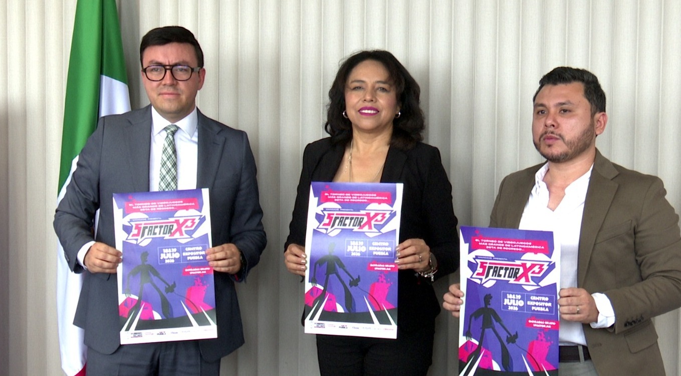 Estado de Puebla será epicentro internacional del gaming con S Factor X3