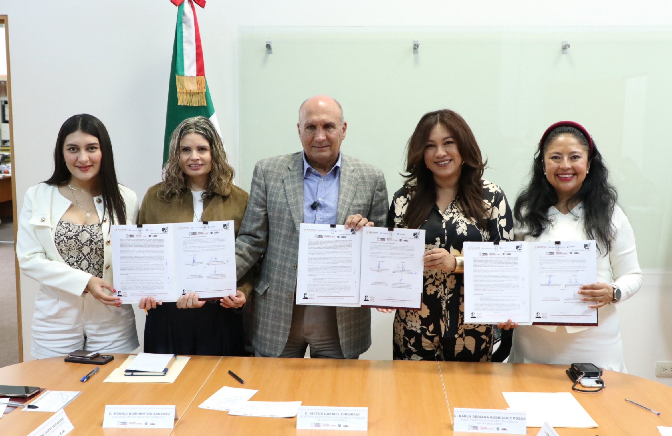 Gobierno del Estado fortalece apoyo empresarial con alianza entre NAFIN y Bancomext