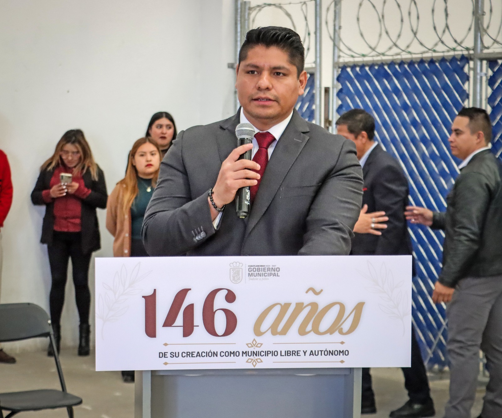 Omar Muñoz conmemora 146 años de historia municipal