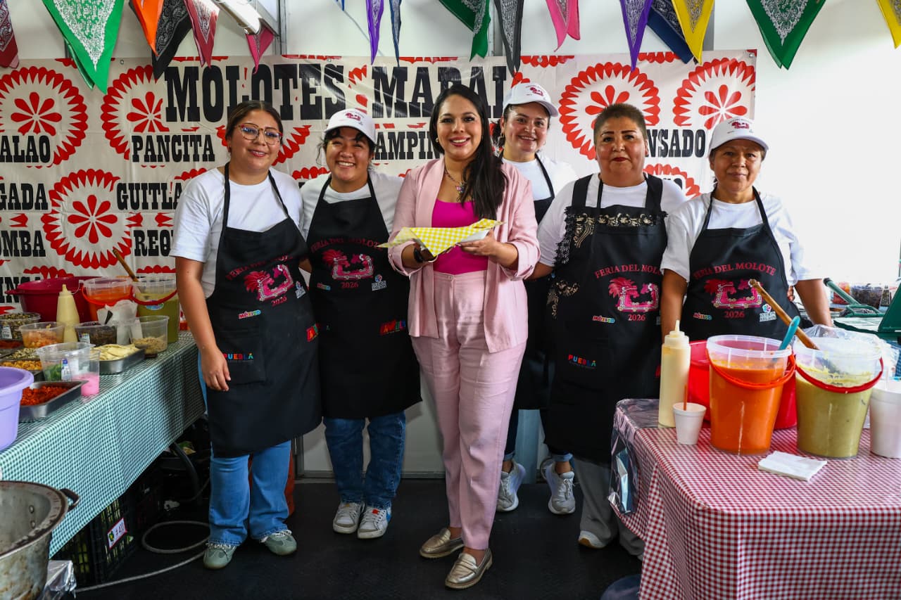 A través de la Feria del Molote, impulsa Tonantzin Fernández la gastronomía y el turismo