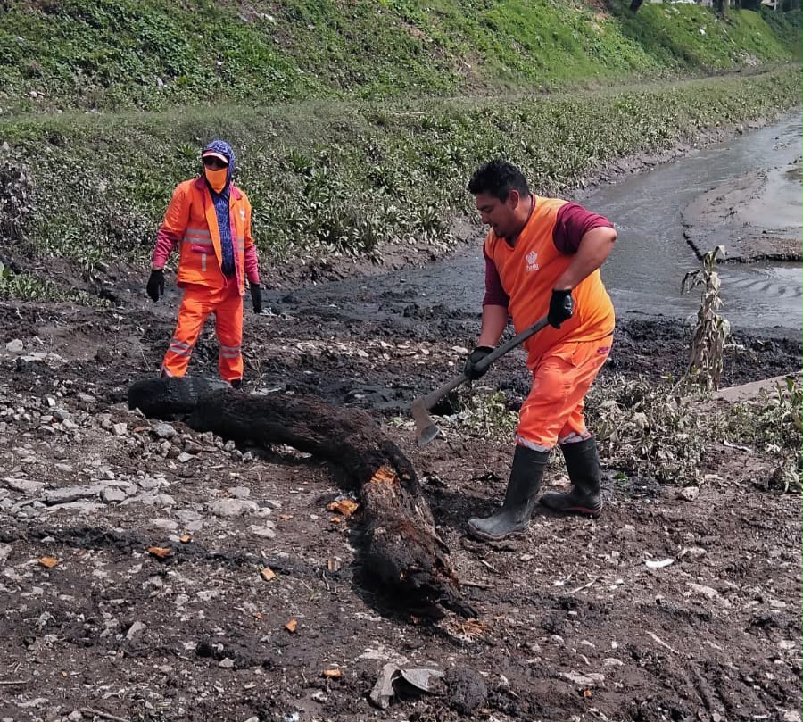 Gobierno de Pepe Chedraui refuerza acciones preventivas en el vaso regulador Puente Negro ante pronóstico de lluvias
