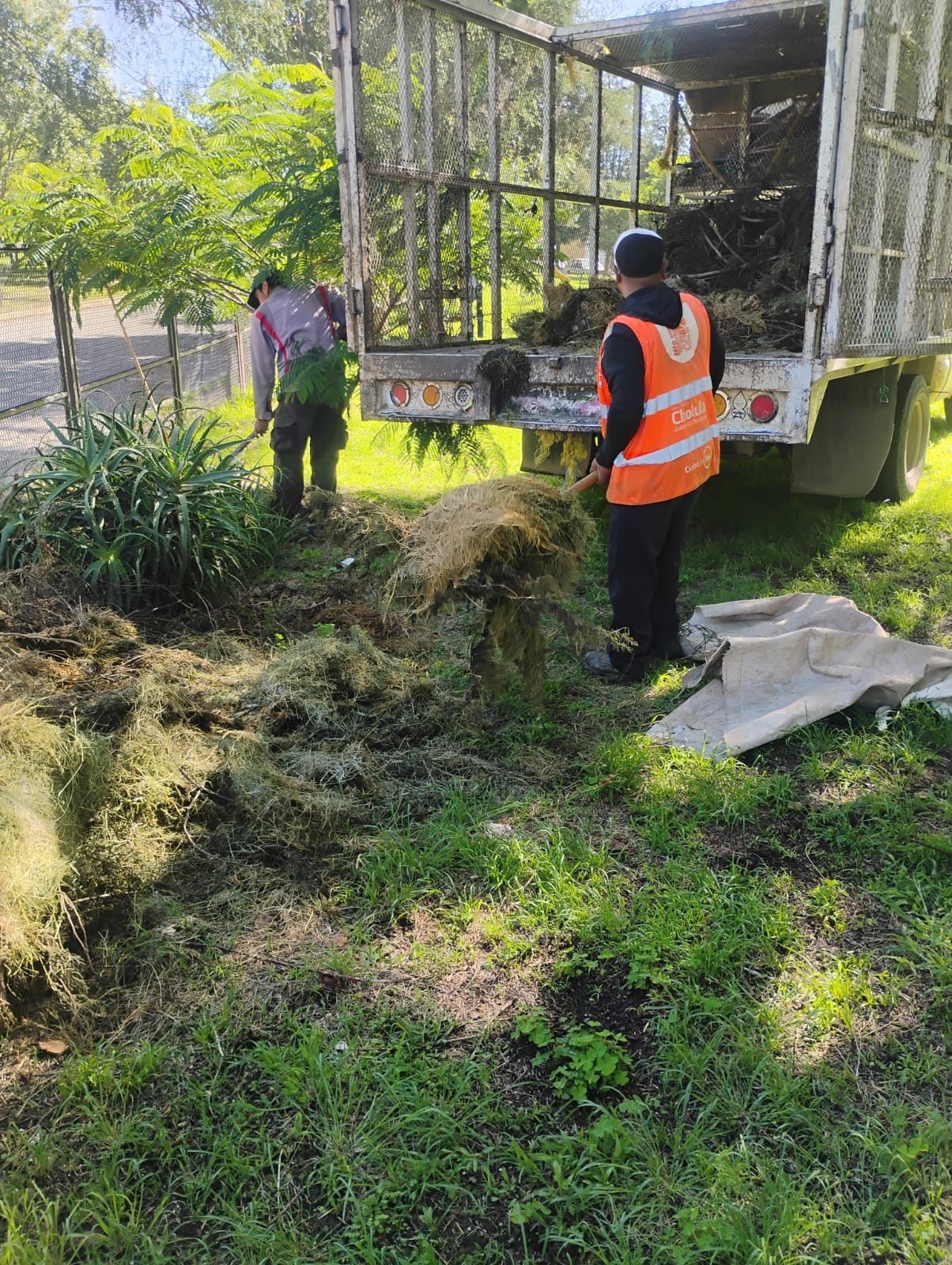 Intensifica Tonantzin Fernández labores de mantenimiento urbano en San Pedro Cholula