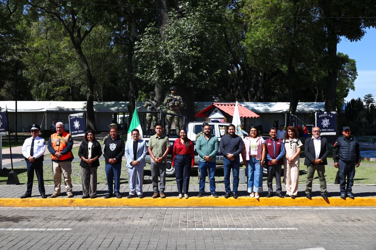 Tonantzin Fernández pone en marcha el Operativo «Vacaciones de Verano Seguras 2026» en San Pedro Cholula