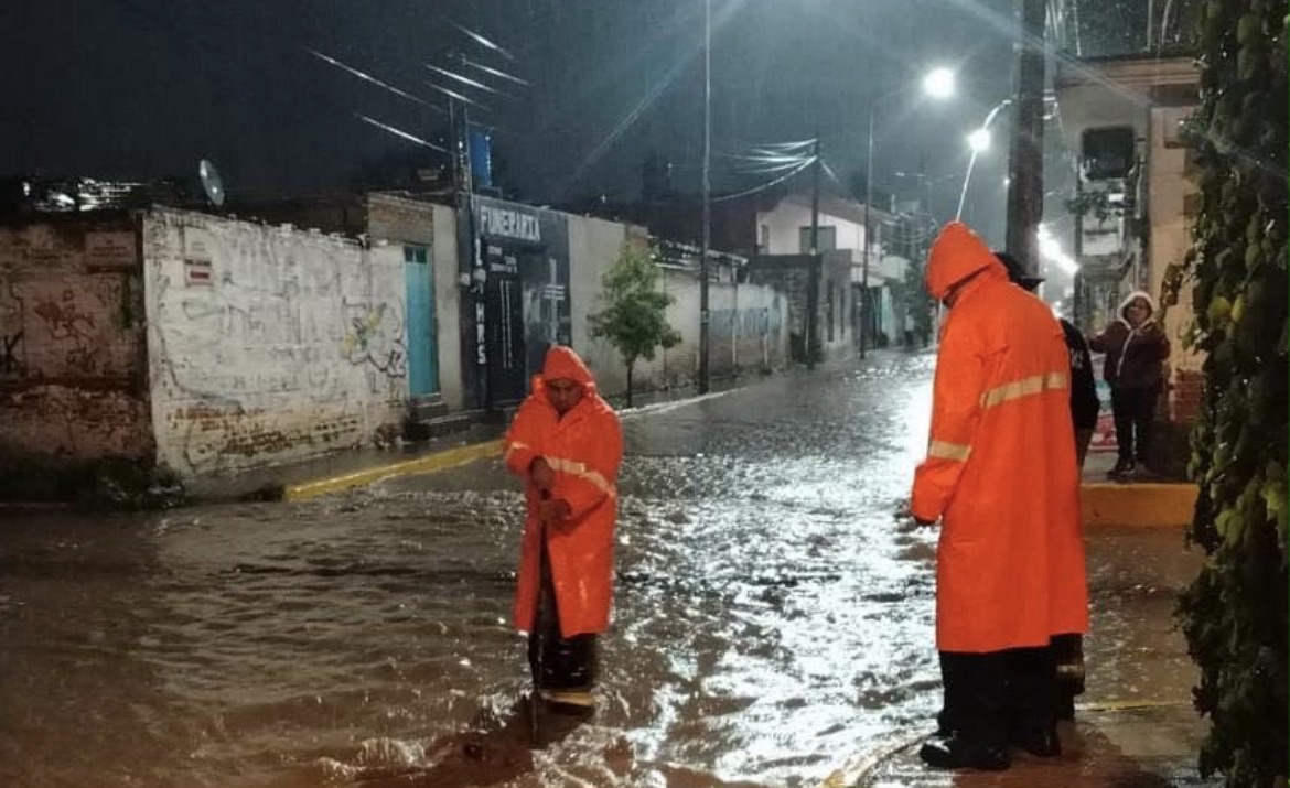 Gobierno de San Pedro Cholula activa Brigada Pluvial Intermunicipal tras lluvias del 8 de julio