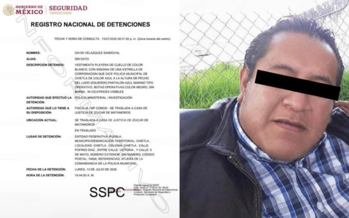Operativo en la Sierra Norte deja tres mandos policiacos detenidos; investigan presunta colusión con grupos criminales