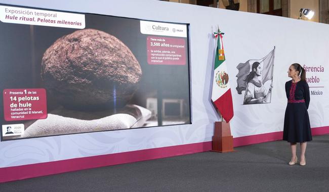 Se han repatriado 17 mil 878 bienes culturales con la Cuarta Transformación; van 3 mil 716 en el periodo de la Presidenta Claudia Sheinbaum