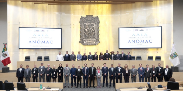 Inauguran en el Congreso de Puebla la XXIX Asamblea Nacional de la ANOMAC, un espacio para la profesionalización parlamentaria