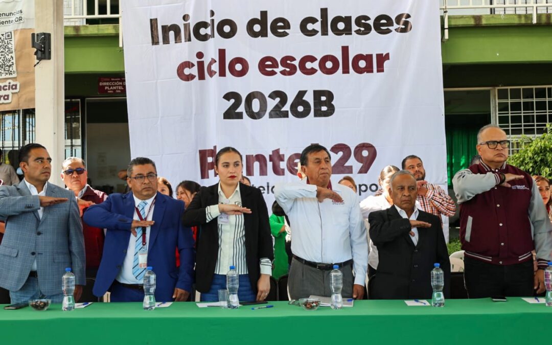 Arranca COBAEP ciclo escolar 2026-2027 en sus 37 planteles