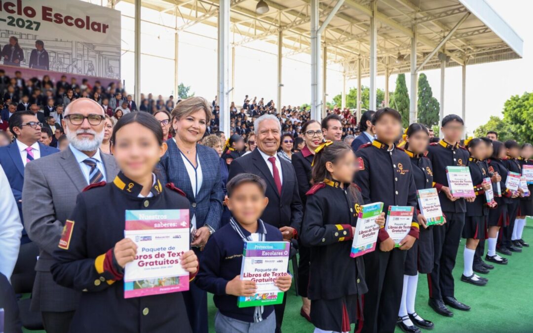 Inicia ciclo escolar 2026-2027 con acciones para fortalecer la educación en Puebla