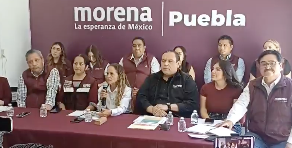 Morena descarta sanciones desde Puebla por caso Salvatori; decisión corresponde a órganos nacionales