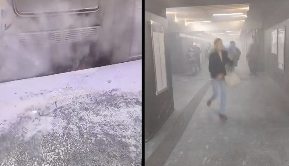 Objeto metálico en las vías provoca humo y desalojo en Tasqueña