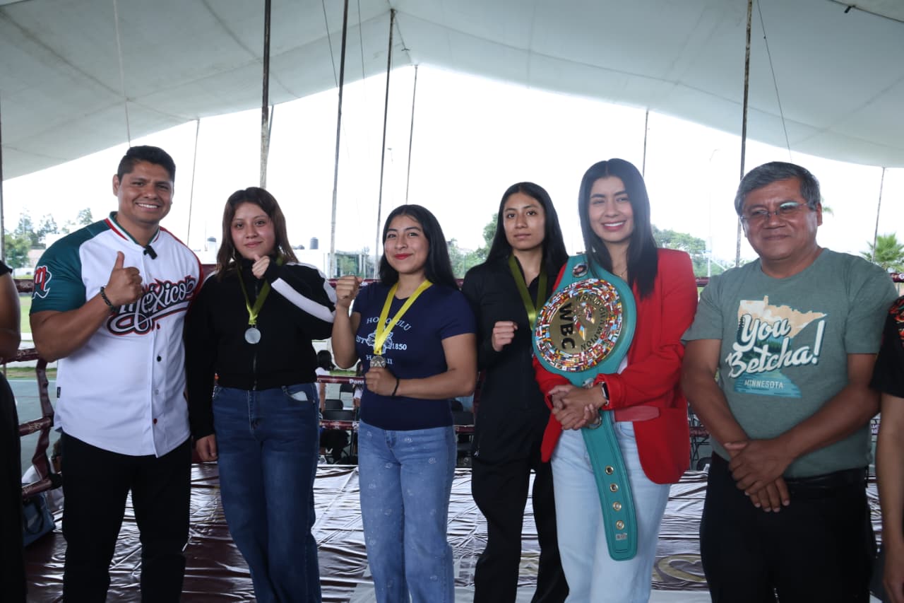 Deporte y Juventud fortalece el boxeo y la convivencia juvenil en Cuautlancingo