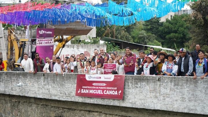 Arranca Gobierno de Pepe Chedraui construcción del Puente Vehicular de San Miguel Canoa