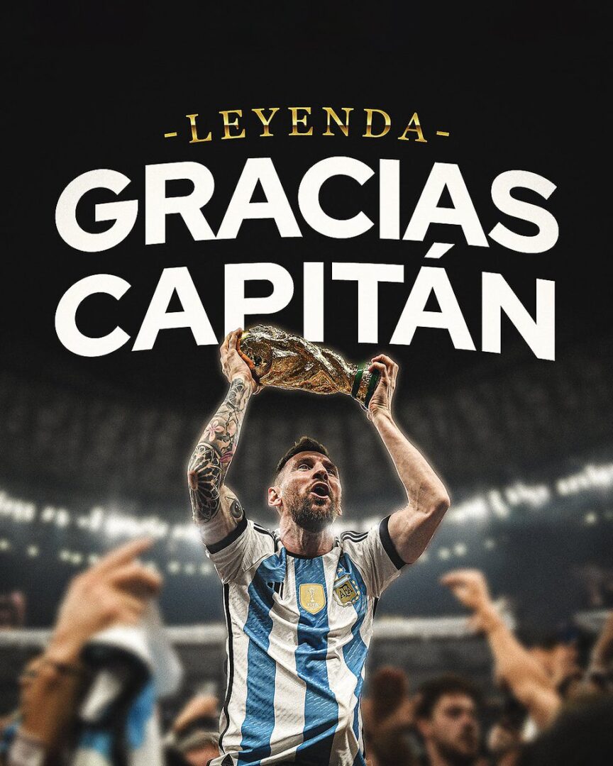 Messi cierra su ciclo con Argentina tras 20 años y seis Mundiales