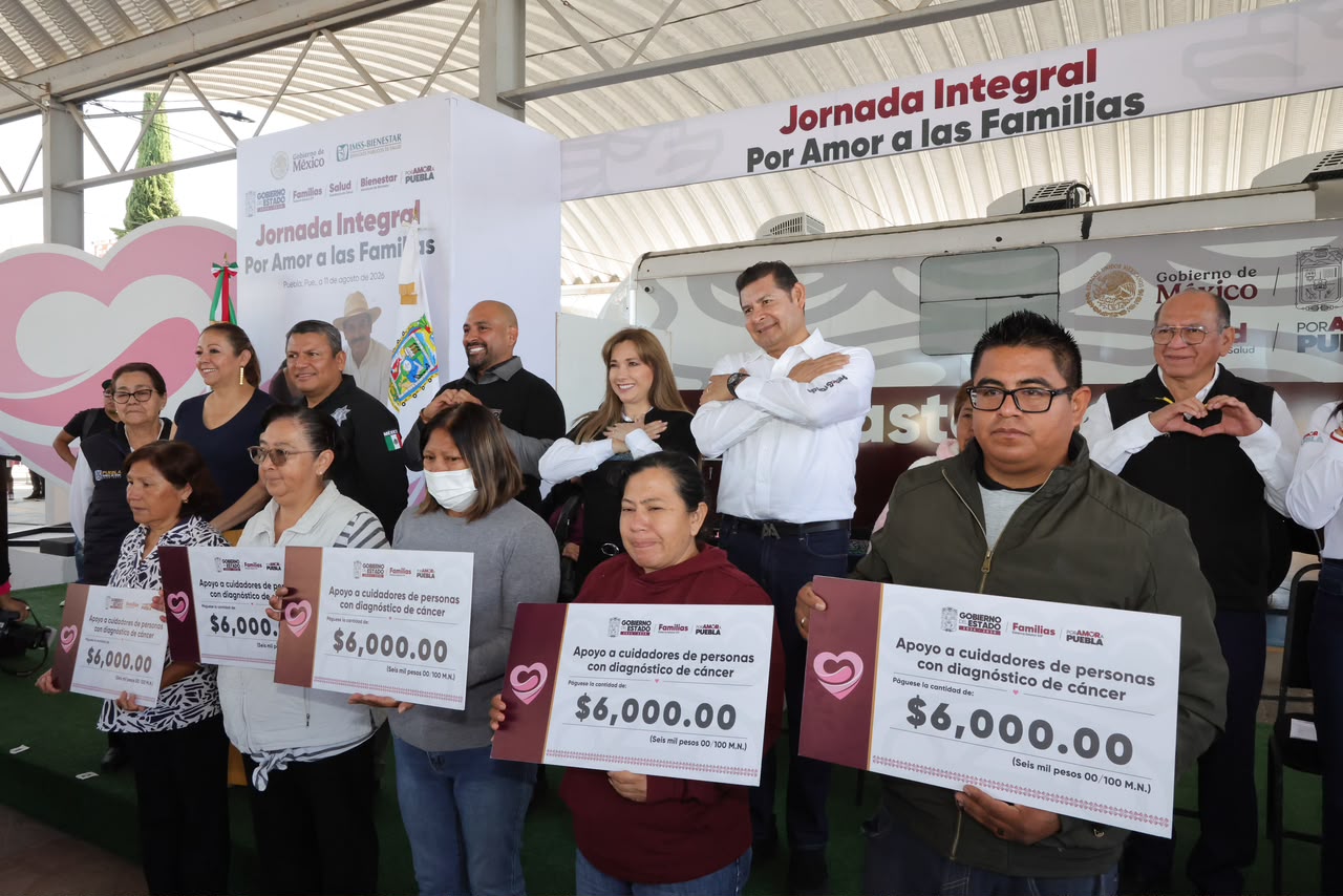 Con amor, Gobierno Estatal lleva salud, apoyos y bienestar a las familias
