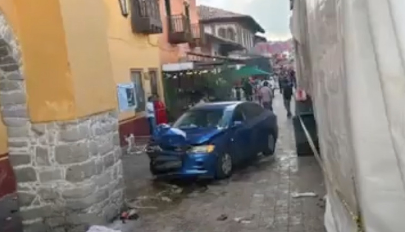Conductor queda detenido tras atropellar a 15 personas durante la Feria de la Manzana