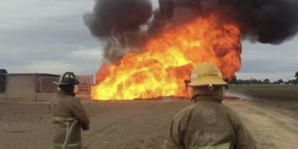 Protección Civil informa sobre quema controlada de PEMEX en San Martín Texmelucan
