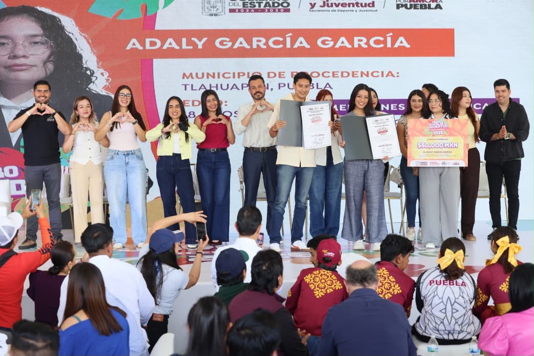 Premio Estatal de la Juventud reconoce talento, sueños y oportunidades para transformar