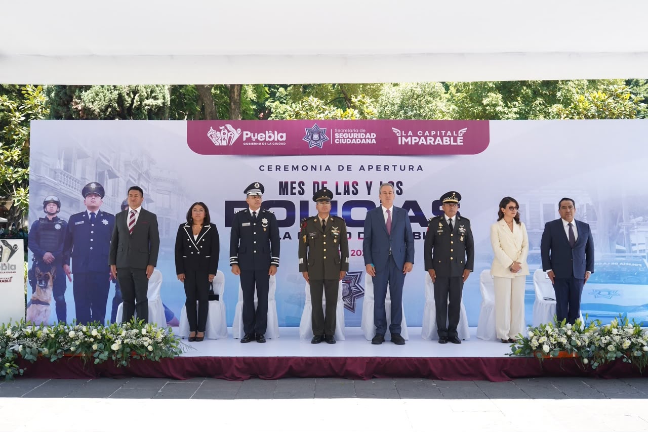 Encabeza Pepe Chedraui ceremonia por el Mes de las y los Policías de la Ciudad