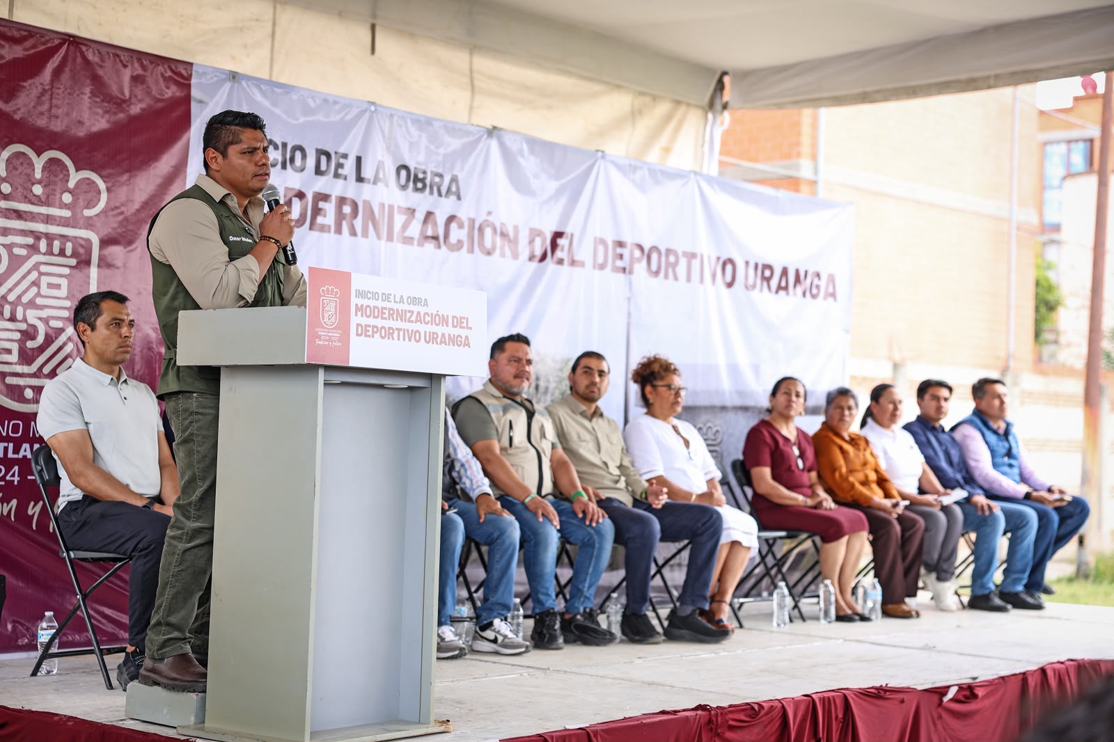 Arranca Omar Muñoz modernización de Unidad Deportiva Uranga